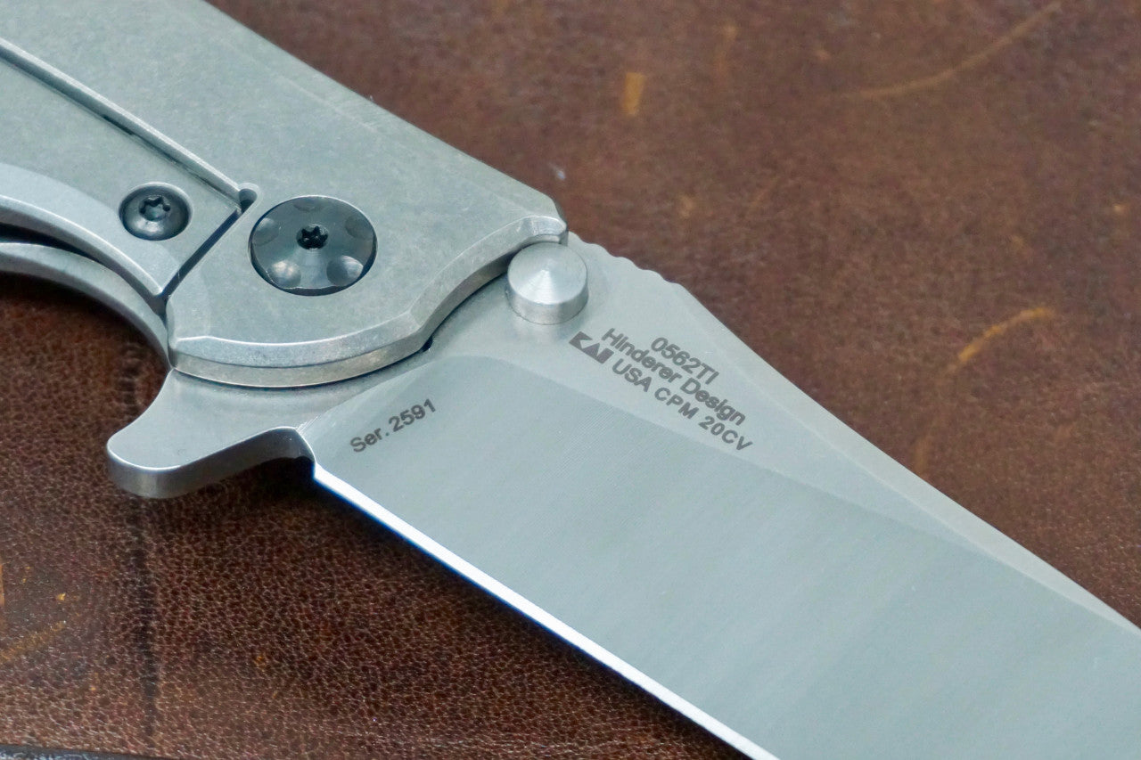 Zero Tolerance 0562TI Hinderer Flipper