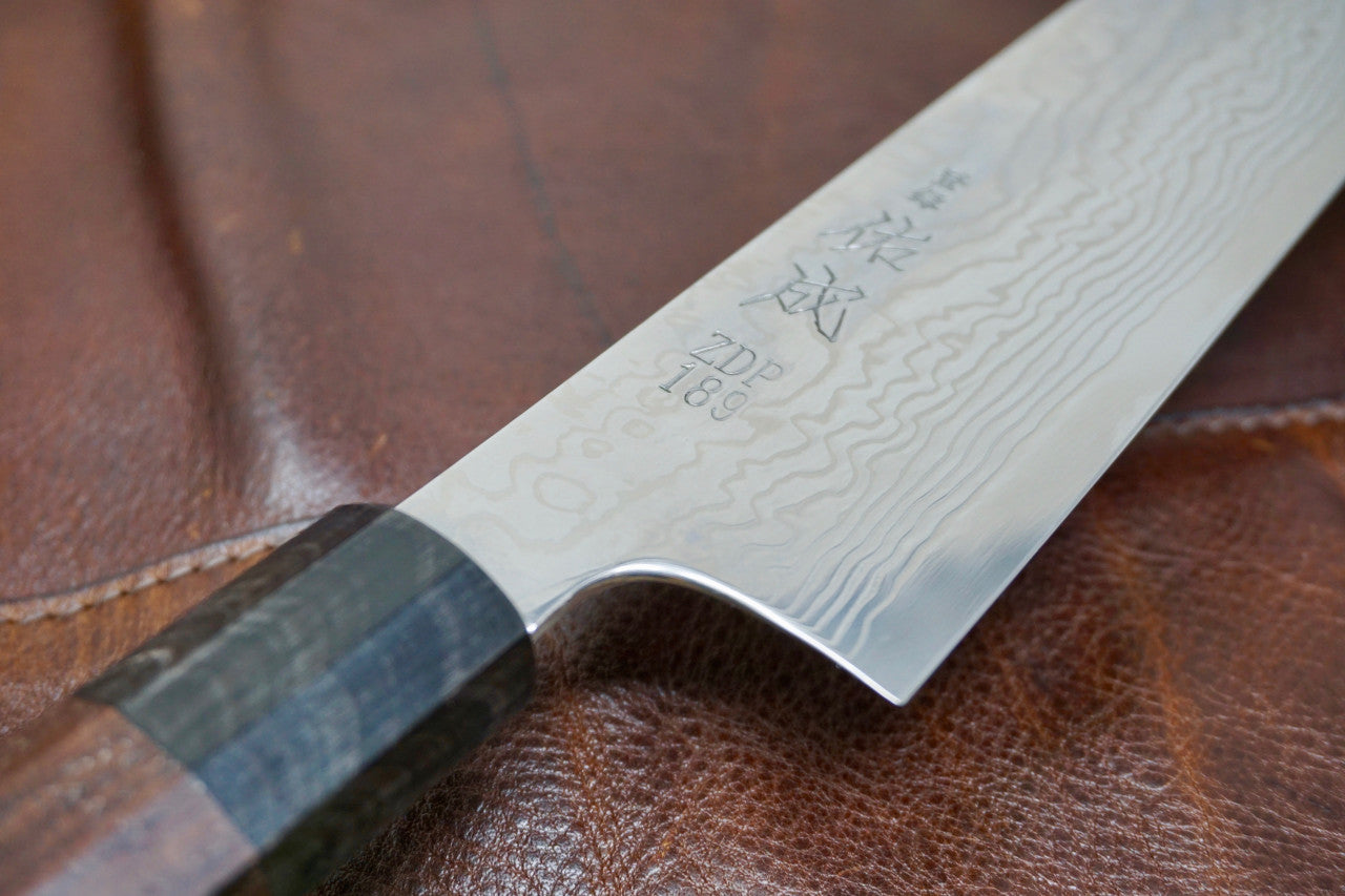 Sukenari Damascus ZDP189 Gyuto Chef Knife 210mm