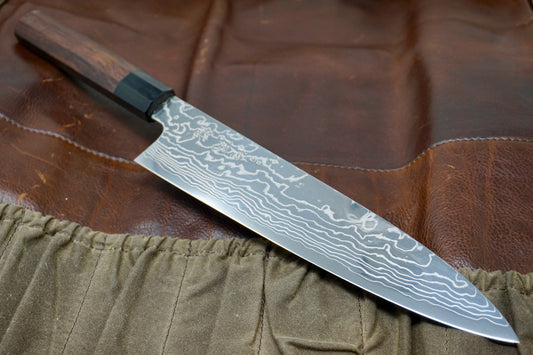 Sukenari ZDP189 Gyuto Chef Knife 240mm Rosewood