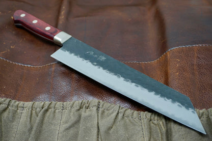 Tsunehisa AS Western Handle Blue Super Steel 240mm Kiritsuke Chef Knife