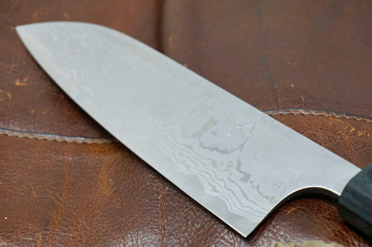 Masakage Shimo Santoku Knife - 165mm