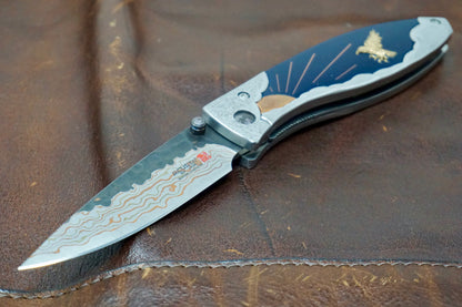 MCUSTA Yatagarasu Folding Knife