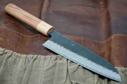 Tsunehisa Santoku Blue Super Steel Kitchen Knife - 165mm