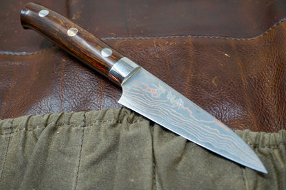 Takeshi Saji Rainbow Damascus Paring Knife