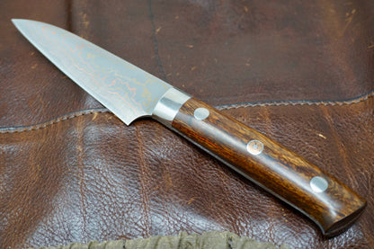 Takeshi Saji Rainbow Damascus Paring Knife