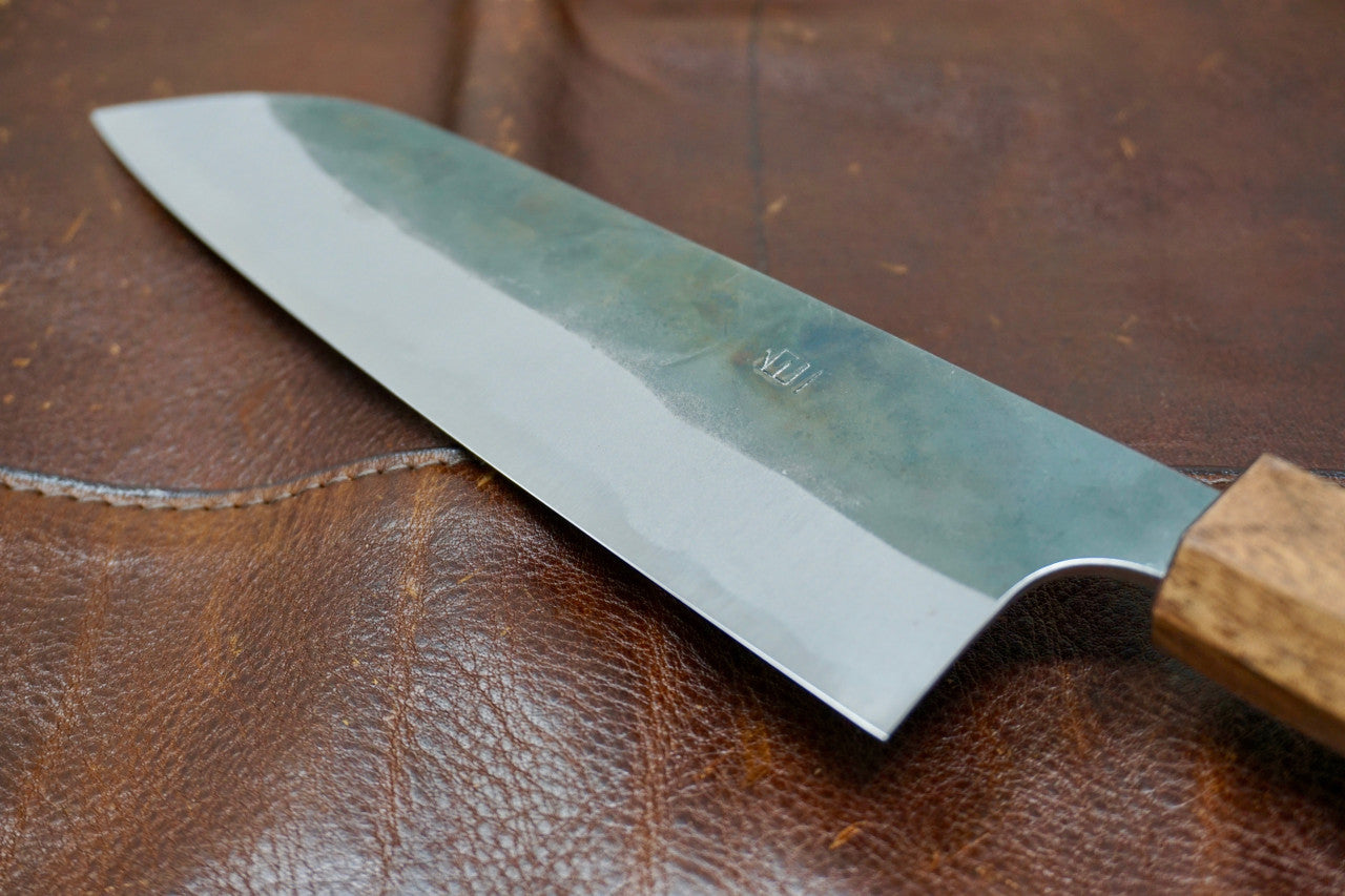 Ittetsu Santoku Kitchen Knife - 180mm Shirogami #1