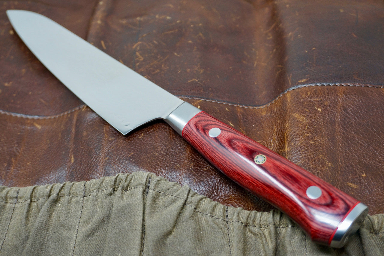 MCUSTA Zanmai Pro Gyuto Chef Knife - Damascus Clad