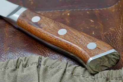 MCUSTA Zanmai Boning Knife - Damascus Clad with Ironwood