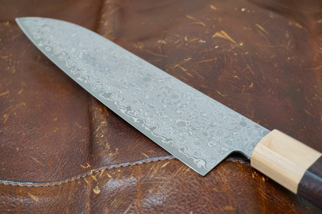 Tsunehisa Damascus Santoku Knife 180mm