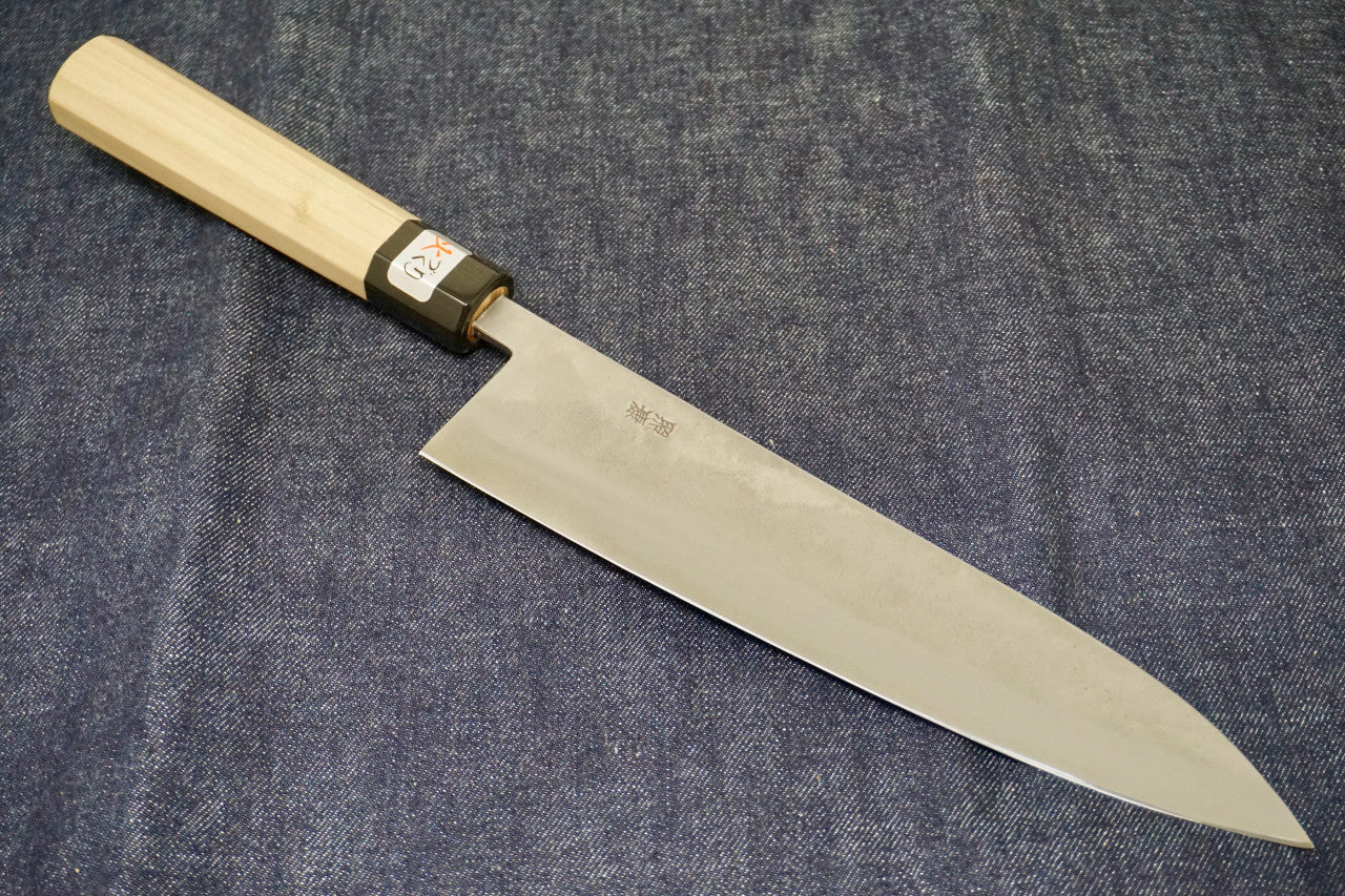 Teruyasu Fujiwara Nishiji Gyuto Knife 240mm