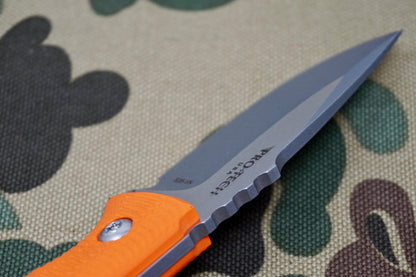 PRO-TECH SBR Orange Hunting Knife