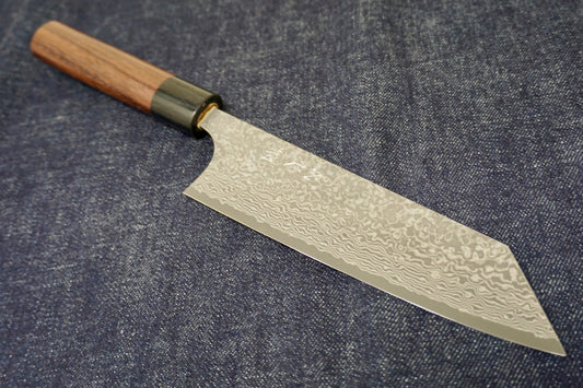 Kato Nickel Damascus Bunka Knife - 165mm