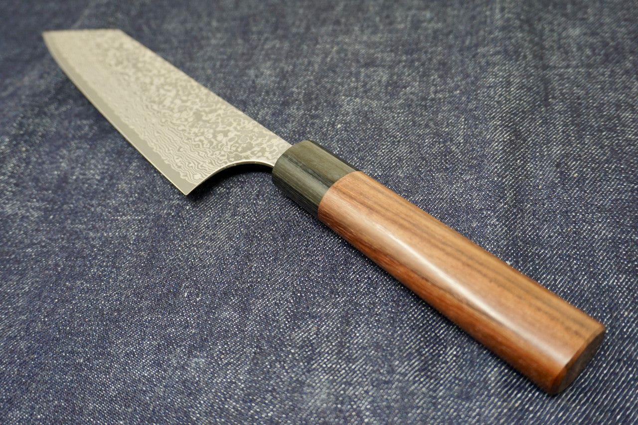 Kato Nickel Damascus Bunka Knife - 165mm