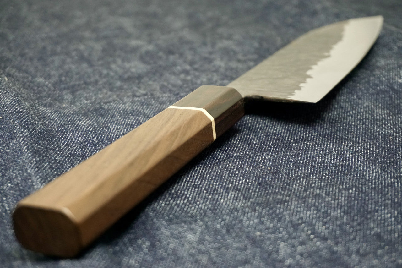 Yoshimune Santoku Knife - 165mm Kurouchi