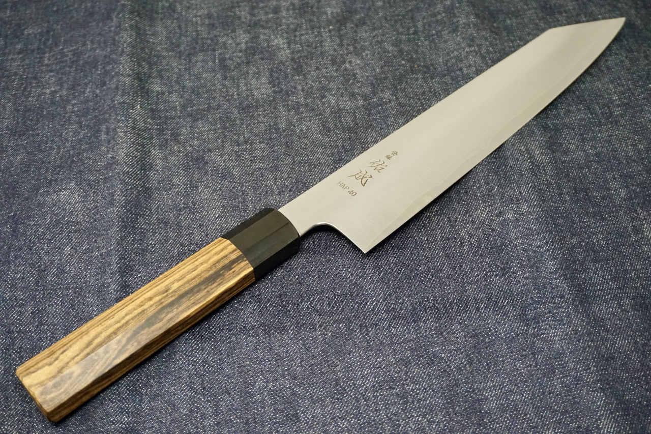 Sukenari Kiritsuke 270mm HAP40 Bocote w/ Saya