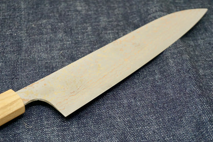 Saji Rainbow Damascus Gyuto 210mm VG10