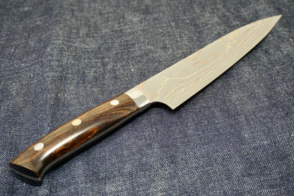 Takeshi Saji Rainbow Damascus Gyuto 180mm