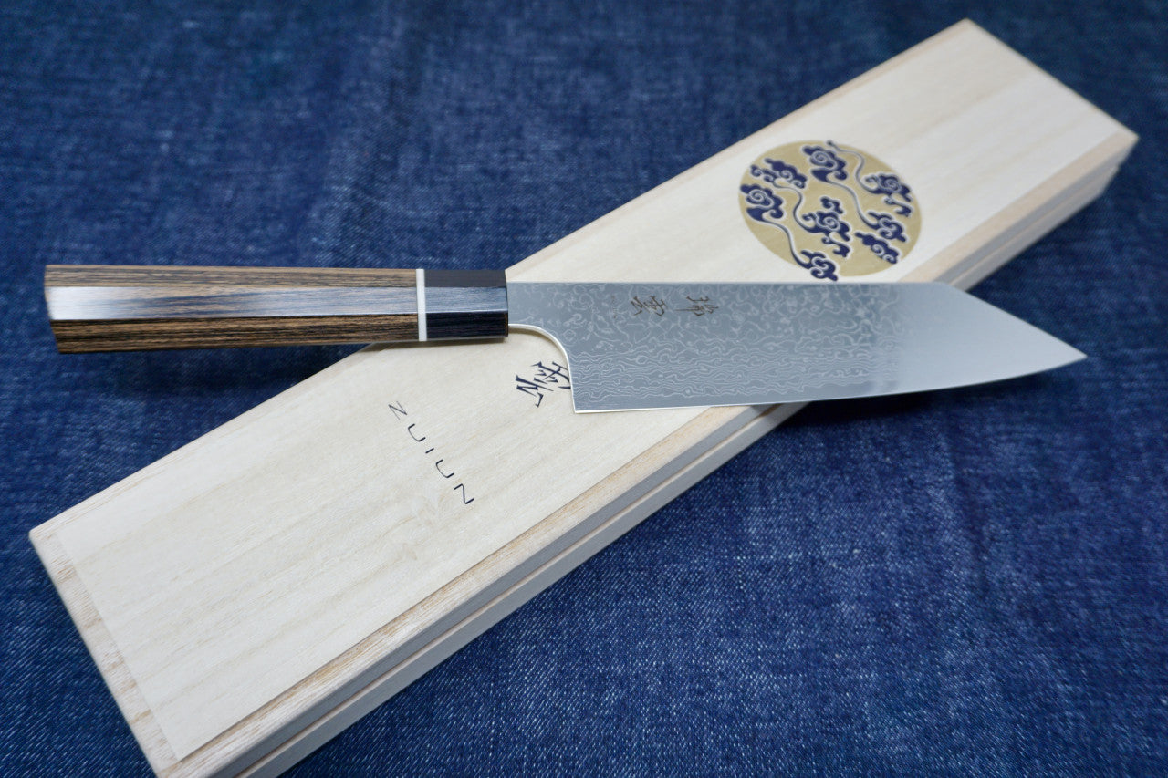 Zuiun Bunka Kitchen Knife - 180mm