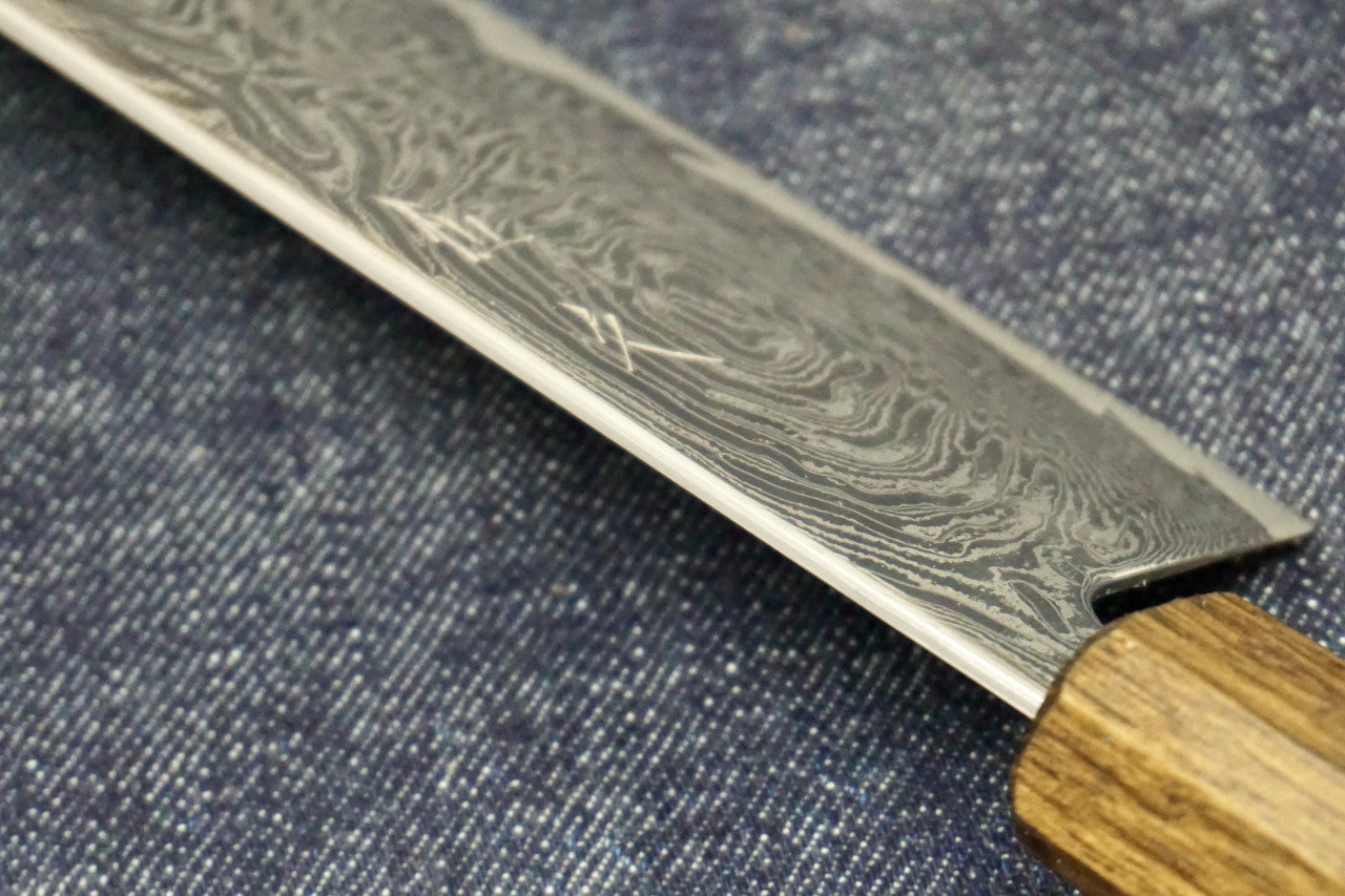 Tsunehisa Nickel Damascus Wa Nakiri 165mm