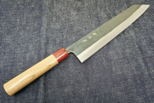 Muneishi Damascus Kiritsuke Knife 270mm AO2