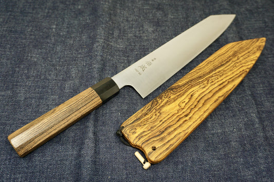 Sukenari Kiritsuke 270mm HAP40 Bocote w/ Saya