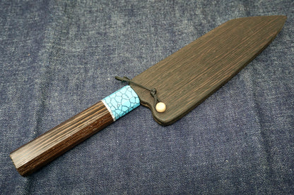 Kurosaki Fujin R2 Bunka Knife w/ Saya