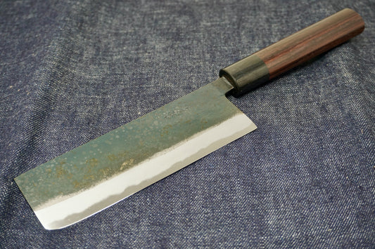 Nishida Nakiri Knife 150mm Shirogami