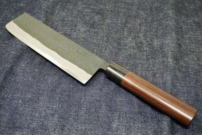 Nishida Nakiri Knife 180mm Shirogami