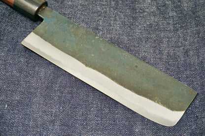 Nishida Nakiri Knife 180mm Shirogami