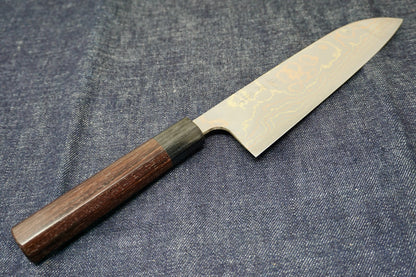 Saji Rainbow Santoku AO Rosewood