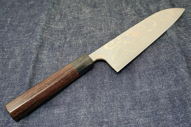 Saji Rainbow Santoku AO Rosewood