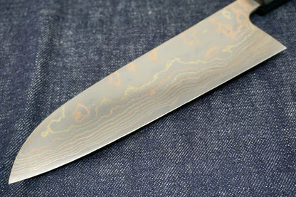 Saji Rainbow Santoku AO Rosewood