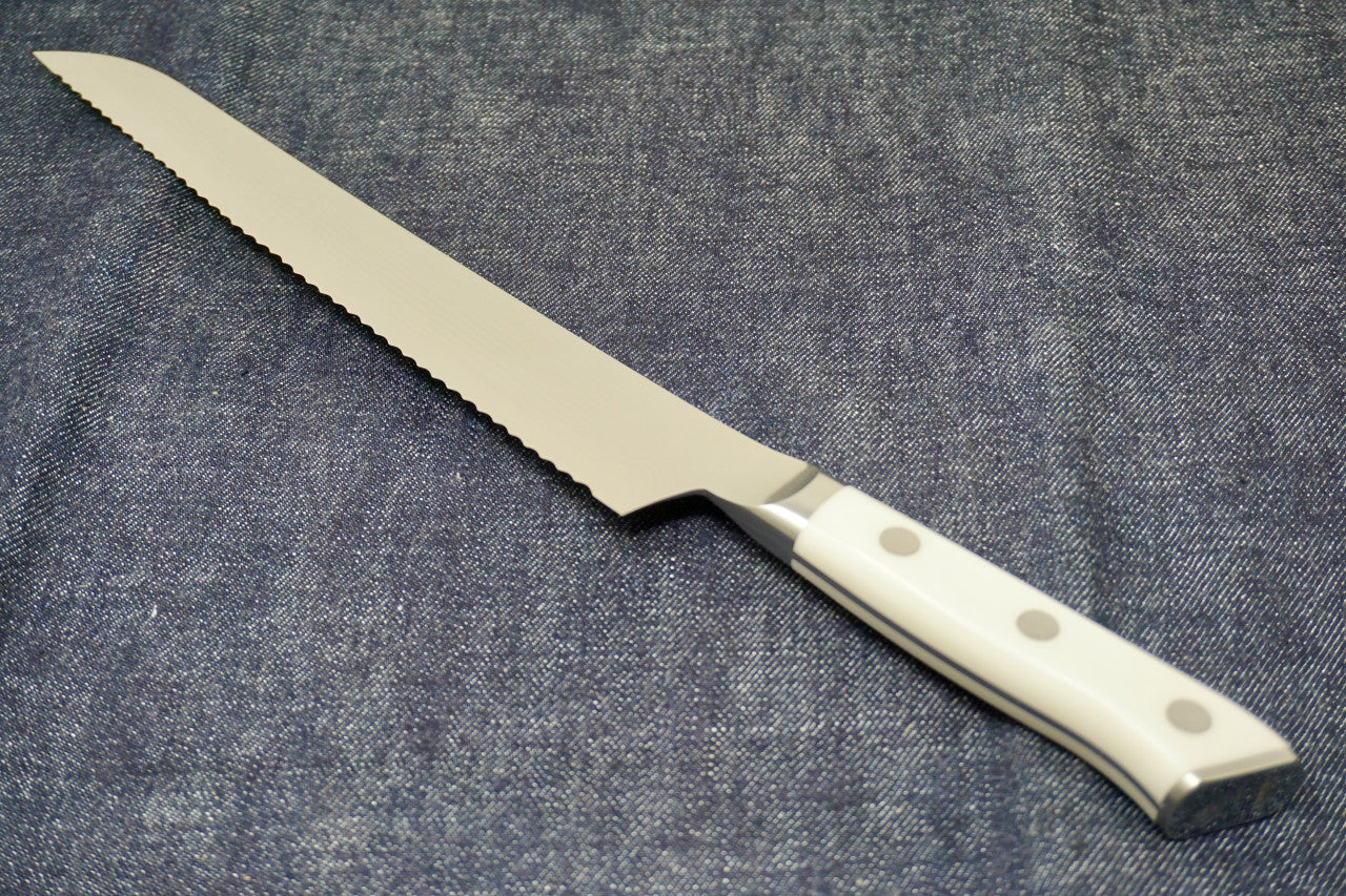 MCUSTA ZANMAI Corian Damascus Bread Knife