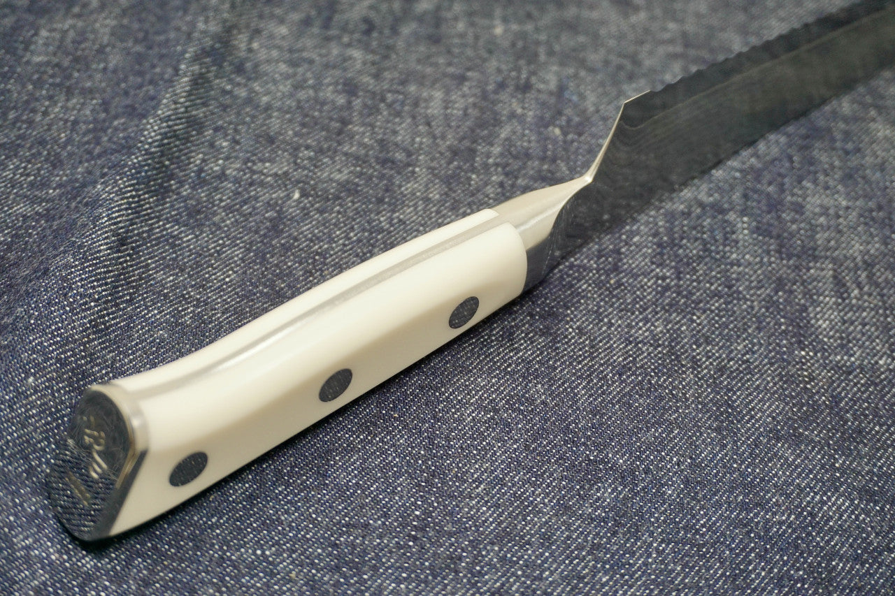 MCUSTA ZANMAI Corian Damascus Bread Knife