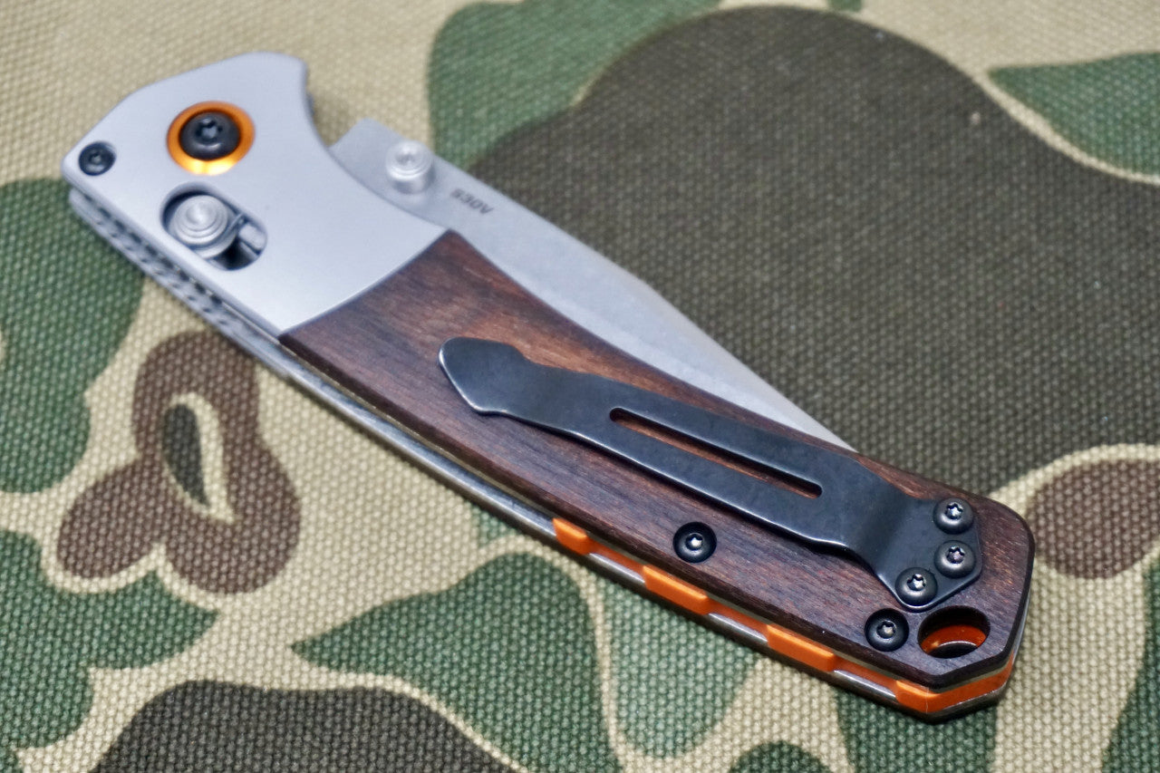 Benchmade Mini Crooked River Folding Knife