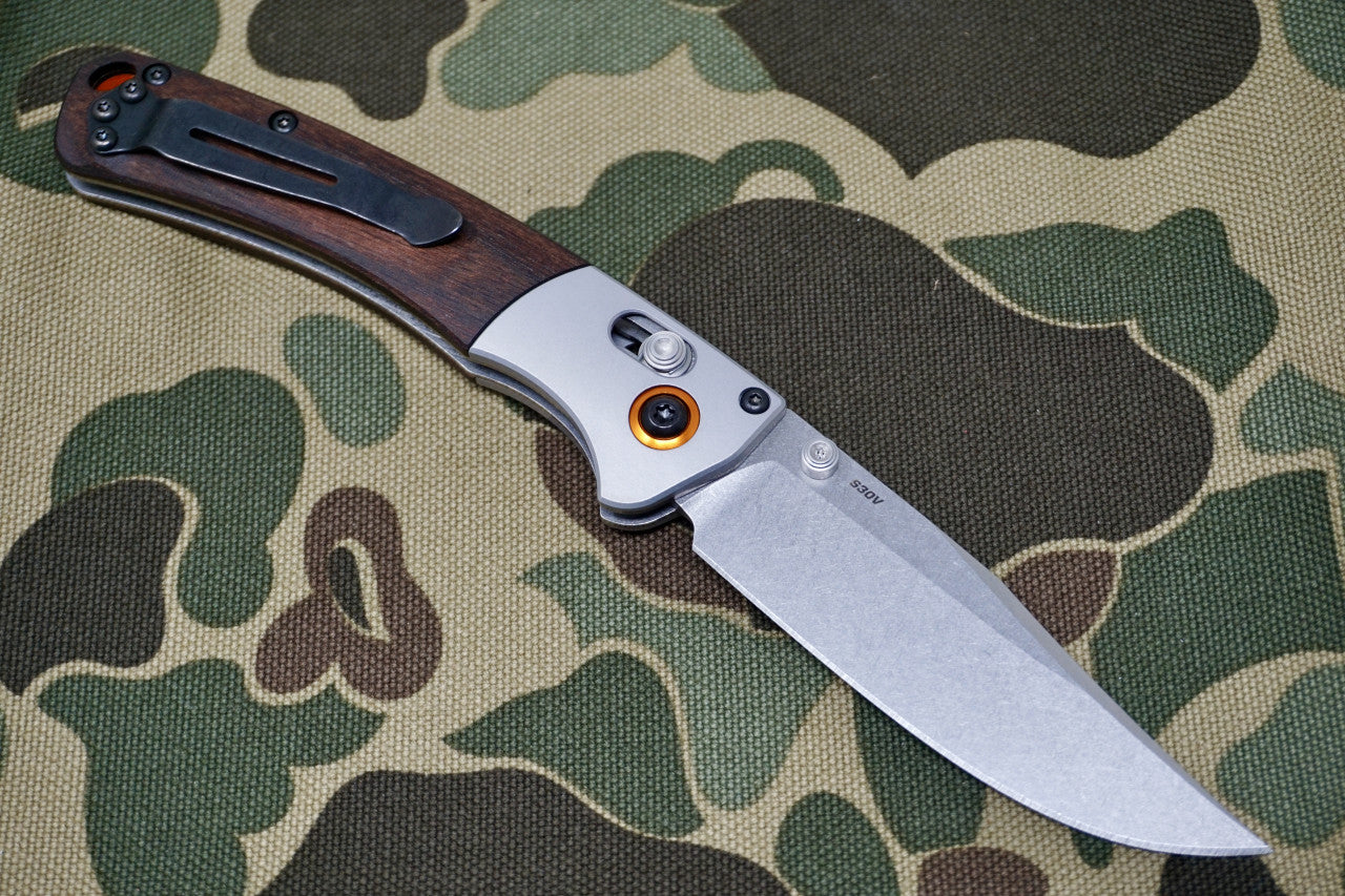 Benchmade Mini Crooked River Folding Knife