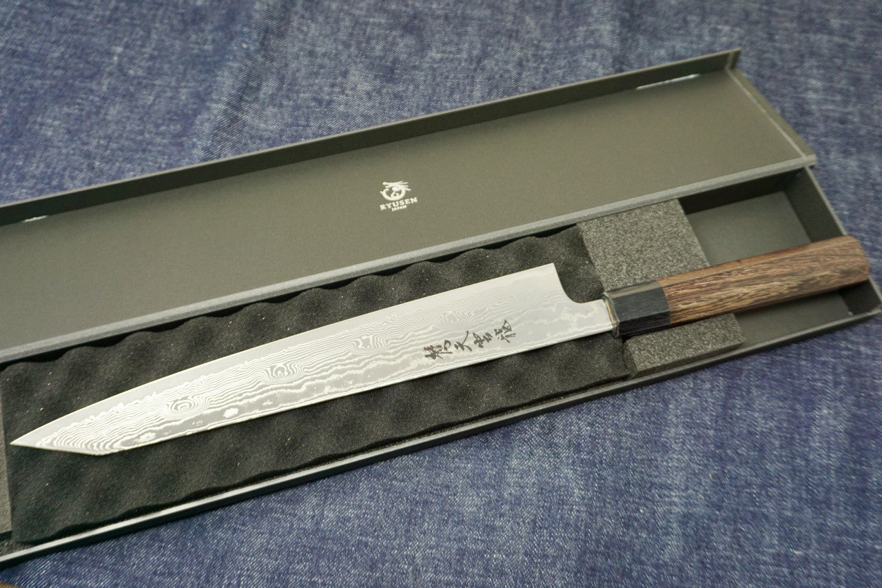 Ryusen Bonten Unryu Wa Sujihiki 270mm w/ Saya