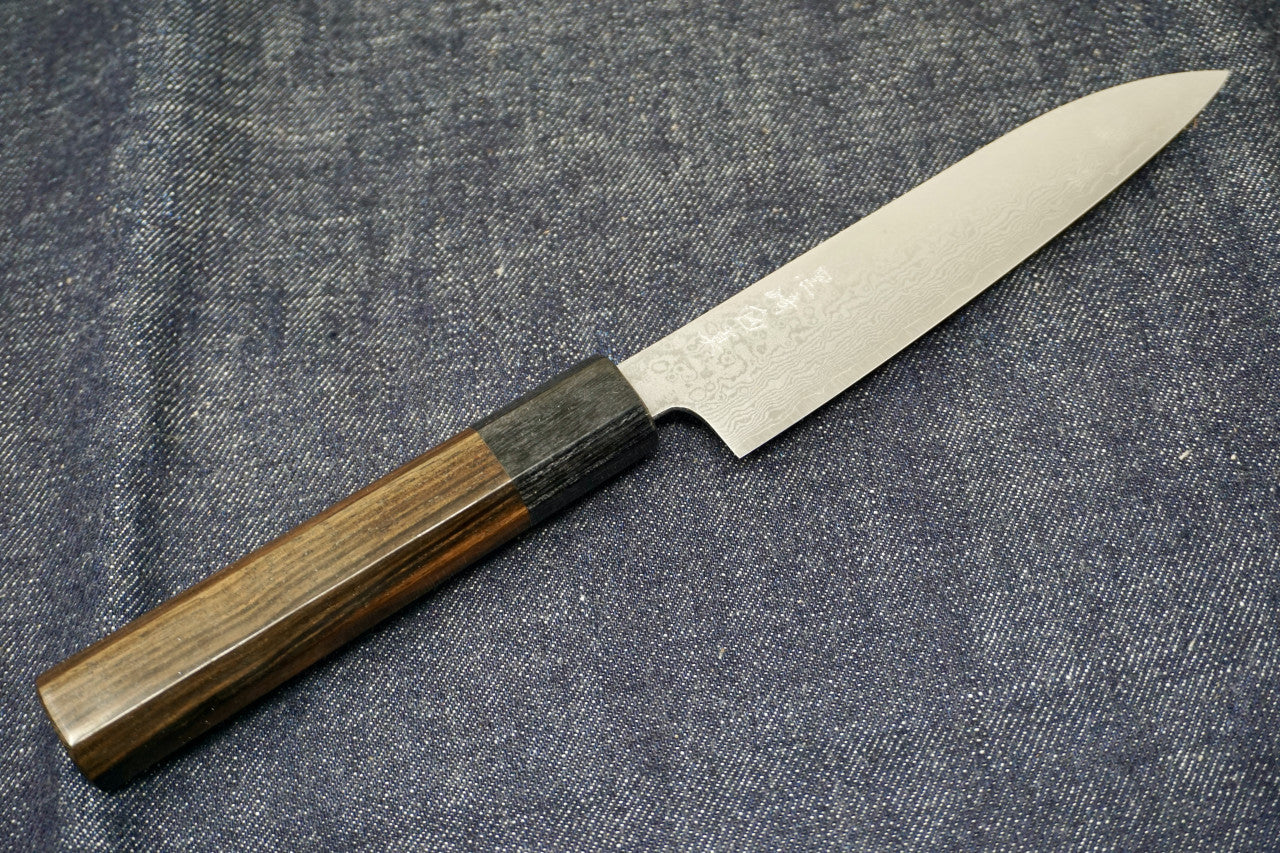 Makoto Kurosaki Style-K Damascus Petty Knife 135mm