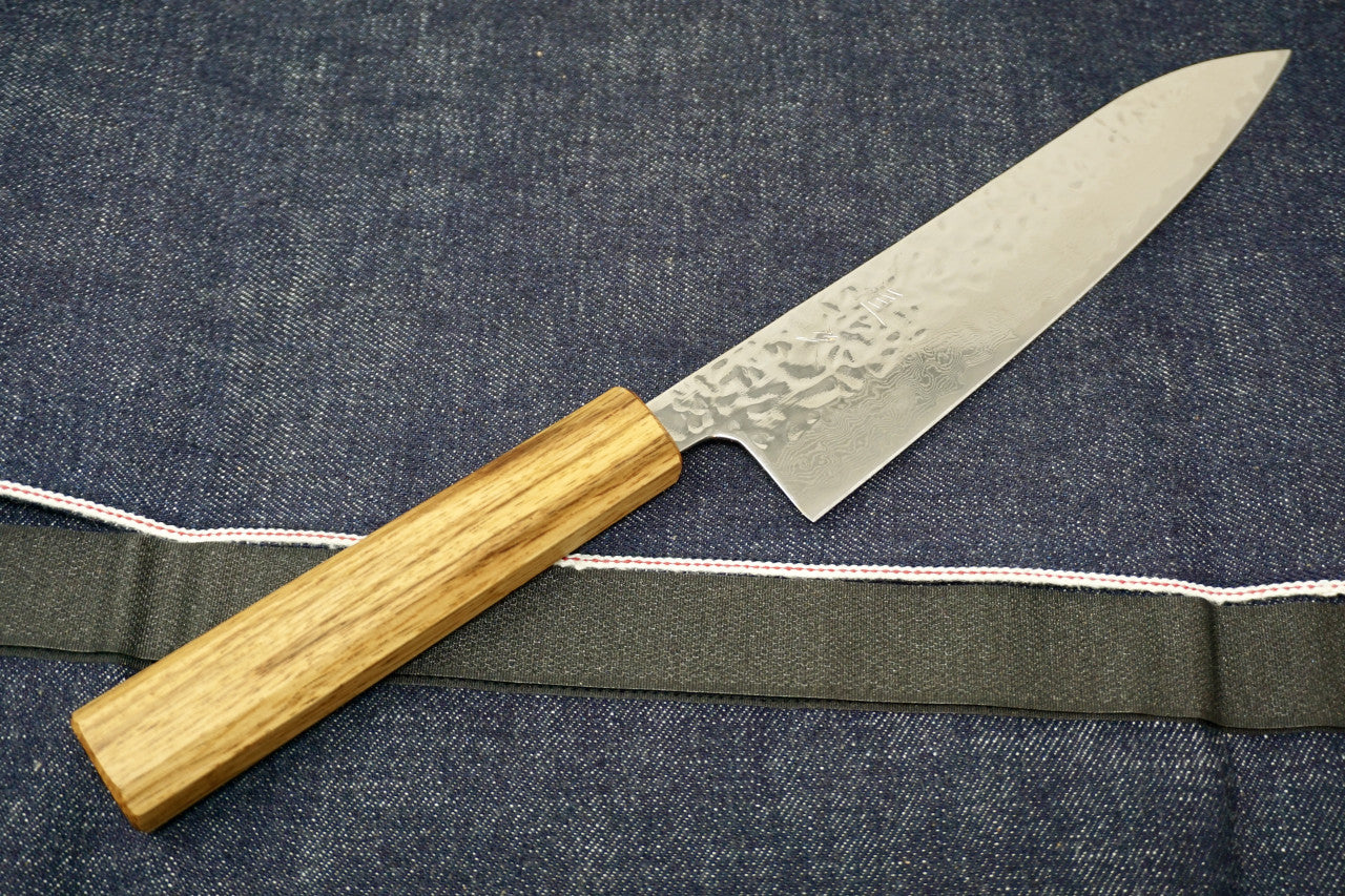 Tsunehisa Damascus AUS10 Gyuto 180mm