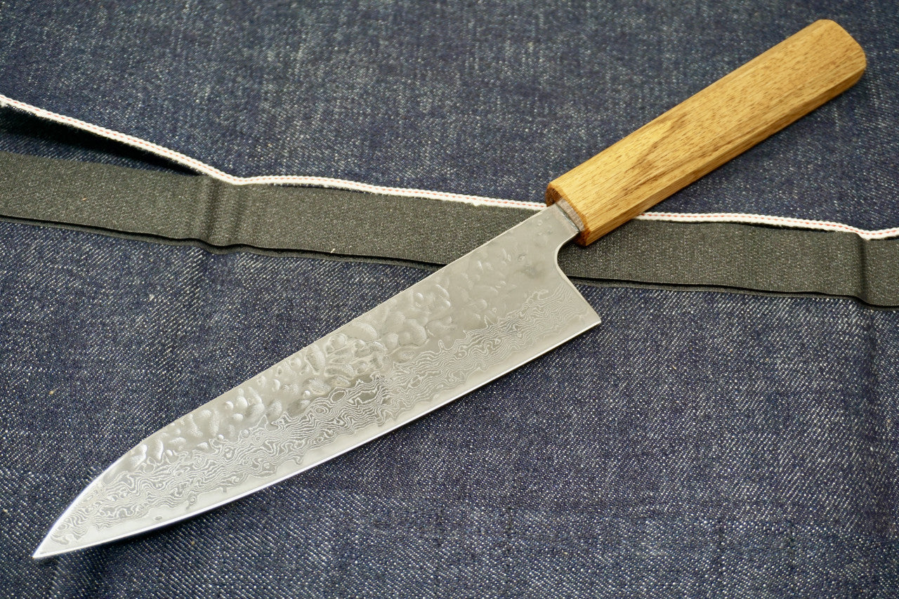 Tsunehisa Damascus AUS10 Gyuto 180mm