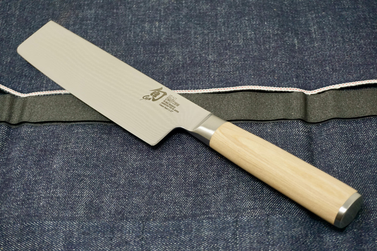 Shun Classic Blonde Nakiri Vegetable Knife