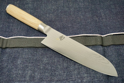 Shun Classic Blonde Santoku Knife - 7" Blade