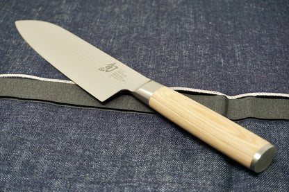 Shun Classic Blonde Santoku Knife - 7" Blade