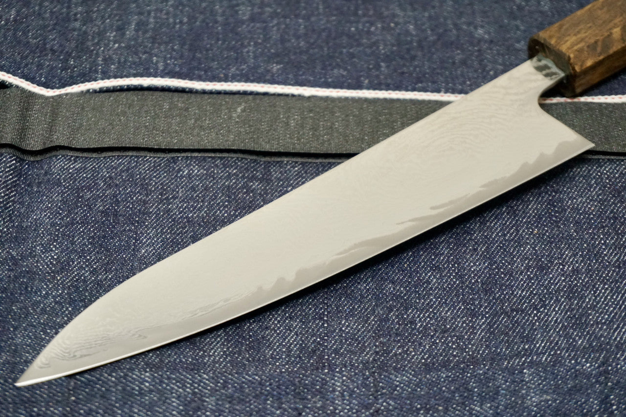 Tsunehisa Nickel Damascus Gyuto 180mm