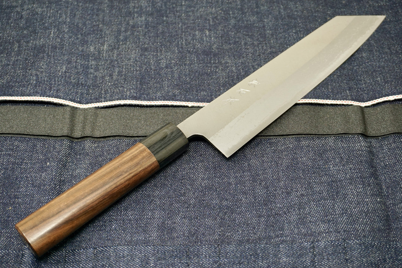 Muneishi Damascus Kiritsuke Chef Knife 210mm Rosewood