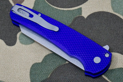 PRO-TECH Malibu Textured Purple Reverse Tanto Flipper