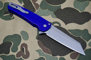 PRO-TECH Malibu Textured Purple Reverse Tanto Flipper