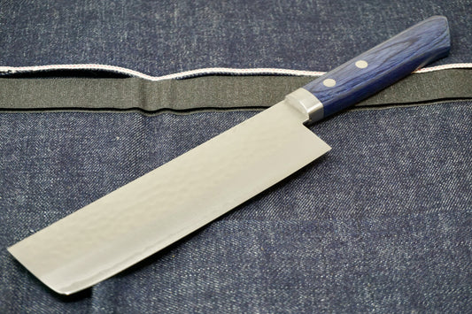 Masutani Kokuryu Damascus Nakiri Knife