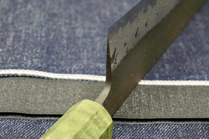 Shinkiro Damascus AS Gyuto Chef Knife - 240mm Green