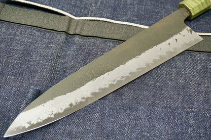 Shinkiro Damascus AS Gyuto Chef Knife - 240mm Green